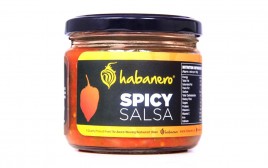Habanero Spicy Salsa   Glass Jar  270 grams